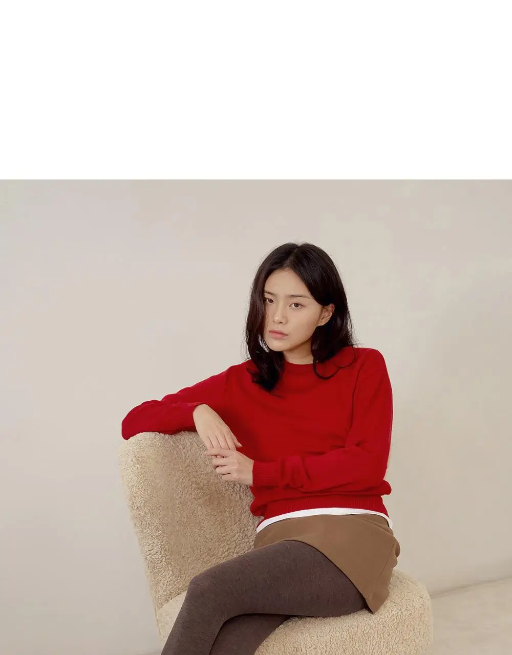[류혜영 PICK] 마른파이브 넉넉 니트 모달면 스타킹 5colors (블랙/브라운/차콜/그레이/라이트그레이) 상세페이지 53